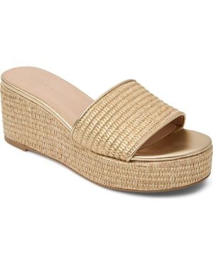 Jack Rogers Bay Platform Wedge Sandal - Natural
