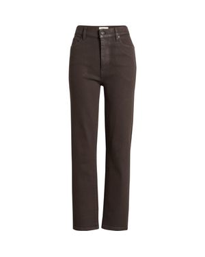 FRAME Le Sleek High Waist Ankle Straight Leg Jeans - Gray