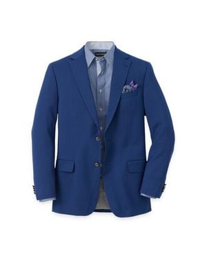 Paul Fredrick Travel Blazer - Blue