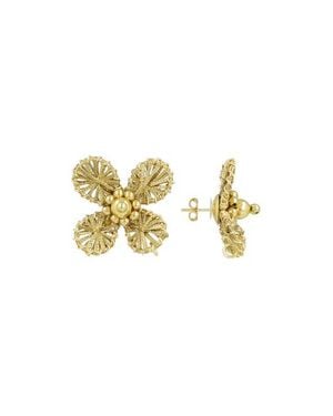 LOTT.gioielli Ce Si Flower Earring S - Metallic