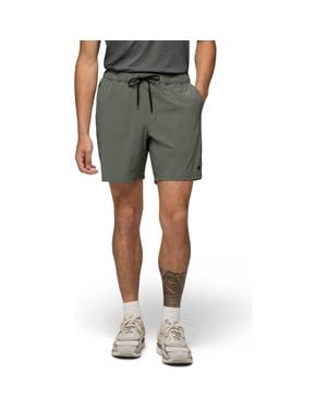 Prana Discovery Trail Drawstring Shorts - Green