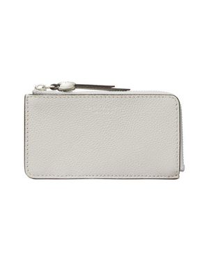 Tory Burch Romy Leather Zip Card Case - Multicolor