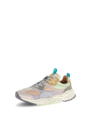 Flower Mountain Wave Sneaker - White