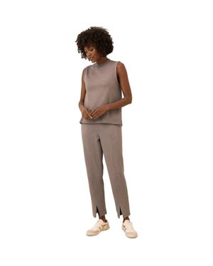 Pact Organic Cotton Airplane Tapered Leg Pant - Natural