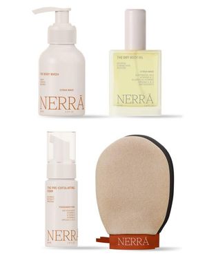 NERRĀ Travel Size The Bathhouse Ritual Set (Nordstrom Exclusive) $89 Value - White