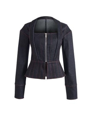 Jendue Davidson Corset Jacket - Blue