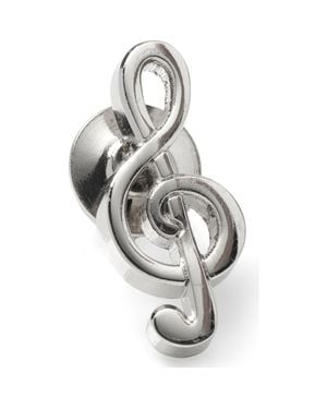 Cufflinks Inc. Music Symbol Lapel Pin - Metallic