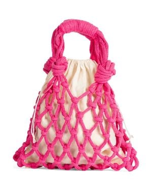 Tin Marin Trenza Macrame Net Bag - Pink