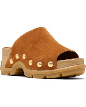 Sorel Roam'N Slide Platform Sandal - Brown