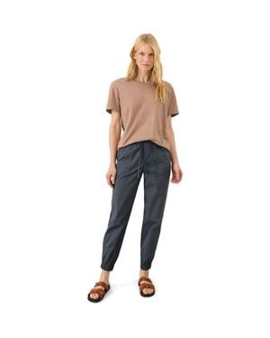 Pact Organic Cotton Monterey Poplin Jogger - Blue