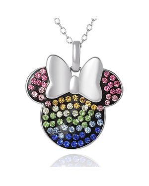 Disney Crystal Pendant Necklace - Green