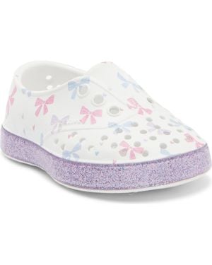 Native Shoes Kids' Miller Water Friendly Slip-On Sneaker - White