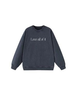 Lezat Sammie Cotton Sweatshirt - Blue