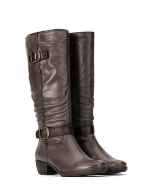Pikolinos Utiel Knee High Boot - Brown