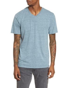 Threads For Thought Slim Fit V-Neck T-Shirt - Blue