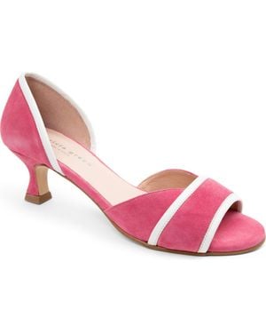 Patricia Green Parker D'Orsay Kitten Heel Sandal - Pink