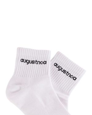 augustnoa Best Ankle Socks 3 Set - White