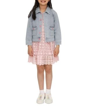 Belle & Bloom Sweet Like Me Denim Jacket - Multicolor
