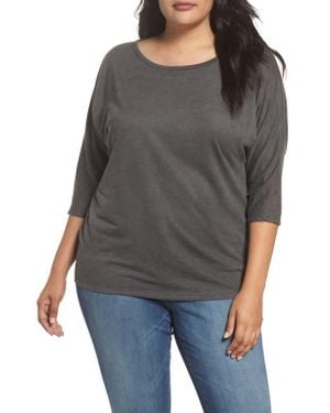 Slink Jeans Dolman Sleeve Top - Gray