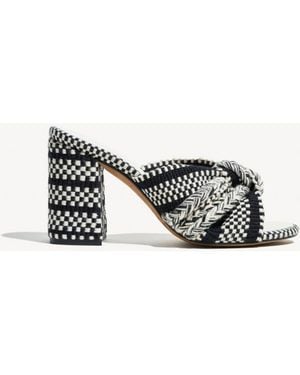 Amambaih Sol Heel Mules - Black