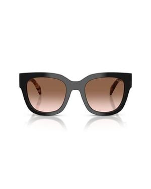 Prada 53Mm Square Sunglasses - Brown