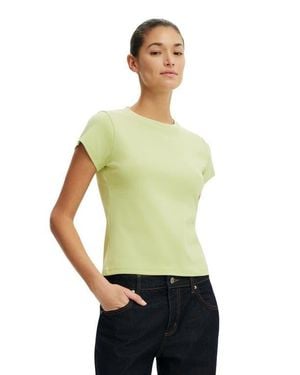 Cotton On 90 S Baby Tee - Green
