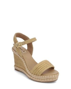 MIA Milazzo Platform Wedge - Metallic