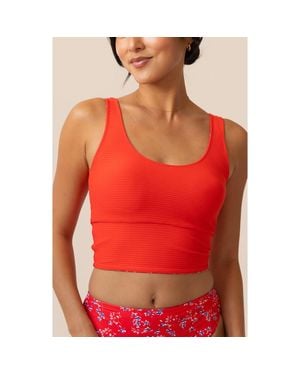 Nanis 4-Way Reversible Midkini - Red