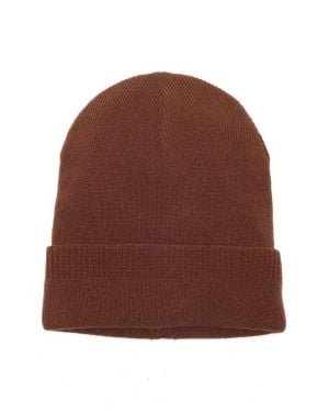 Rag & Bone Max Wool Blend Beanie - Brown