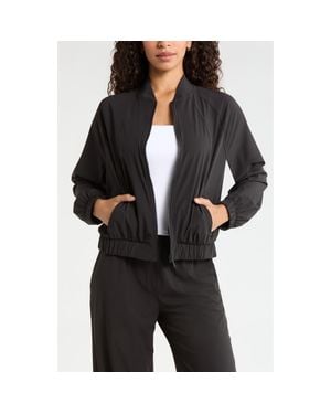 Zella Atlas Bomber Jacket - Black