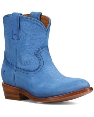 Frye Billy Short Western Boot - Blue