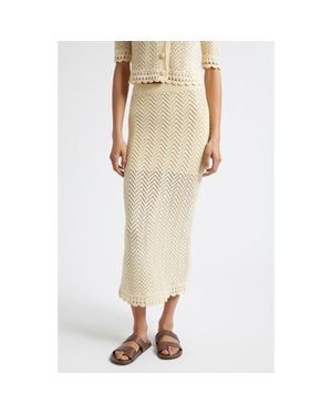 A.L.C. Siesta Knit Skirt - Natural