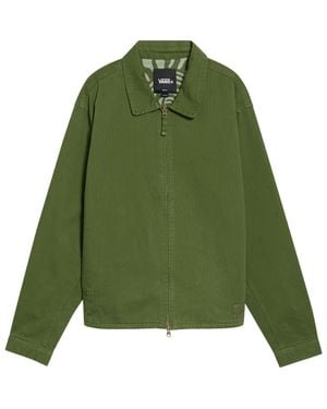 Vans Herringbone Cotton Jacket - Green