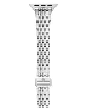 Michele Tapered Apple Watch Bracelet Watchband - White