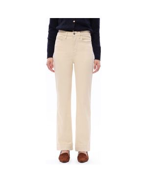 Bayeas High Waist Bootcut Jeans - Natural