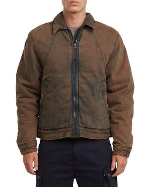 G-Star A-Line Padded Coach's Jacket - Brown