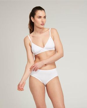 Nudea The Organic Cotton Easy Does It Comfort Bralette - Multicolor