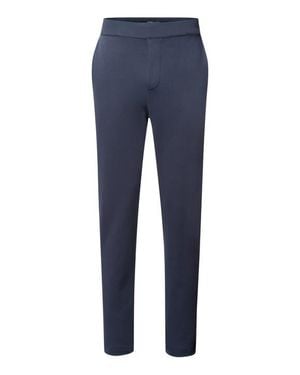 Hanro Travelwear Cotton Rib Pants - Blue