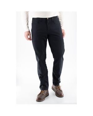 DEVIL-DOG DUNGAREES Stretch Twill Carpenter Pants - Blue