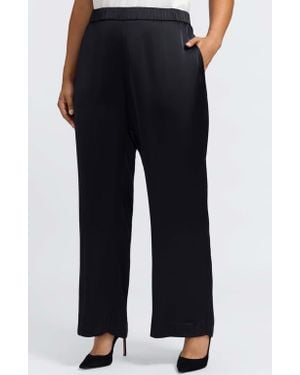 Foxcroft Hostess Pull-On Pants - Black