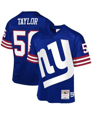 Mitchell & Ness Youth Lawrence Taylor New York Giants 1986 Throwback Fashion Jersey - Blue