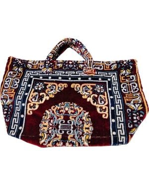 Puebco Polyester Cotton Rug Fabric Bag - Red