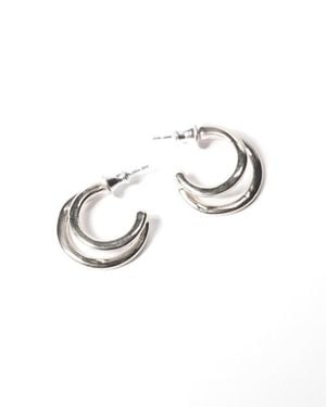 Odette New York Deux Earrings - White