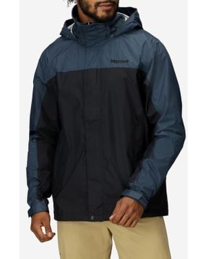 Marmot Precip Waterproof Hooded Jacket - Blue