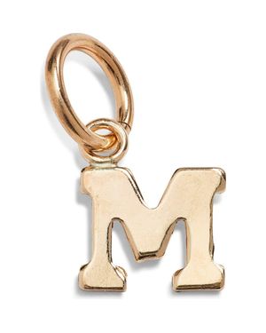 Nashelle Initial Charm - Natural