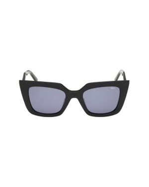 Abercrombie & Fitch 51Mm Cat Eye Sunglasses - Black