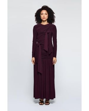 DASKA Charlie Dress - Purple