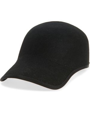 René Mantilla, New York Briel Straw Baseball Cap in Natural  display picture 3