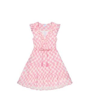 MER ST BARTH Giselle Mini Dress - Pink