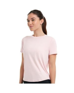 BloqUV Short Sleeve Relaxed Crew Shirt - Pink